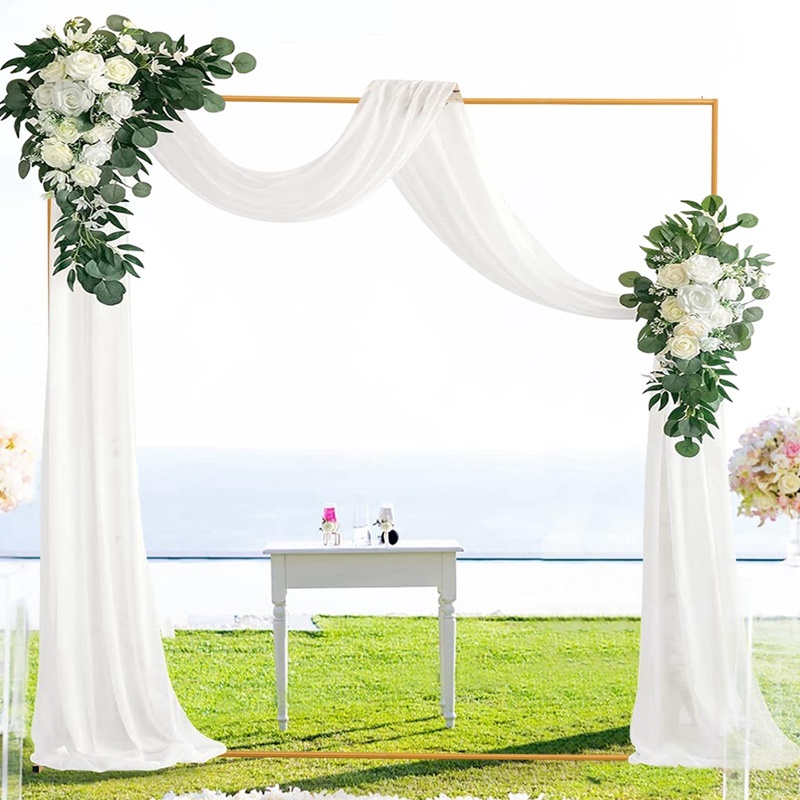 【Local Stock】2/3Meters Wedding Metal Arch Stand Gold Arch Backdrop ...