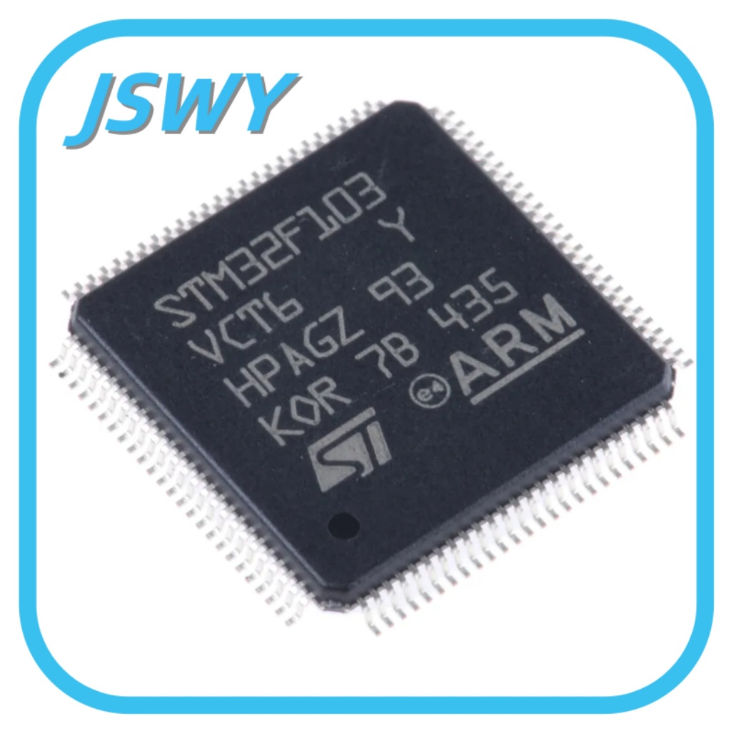 10PCS STM32F103VCT6 LQFP100 Microcontroller IC – Smw Brand, New, Unopened