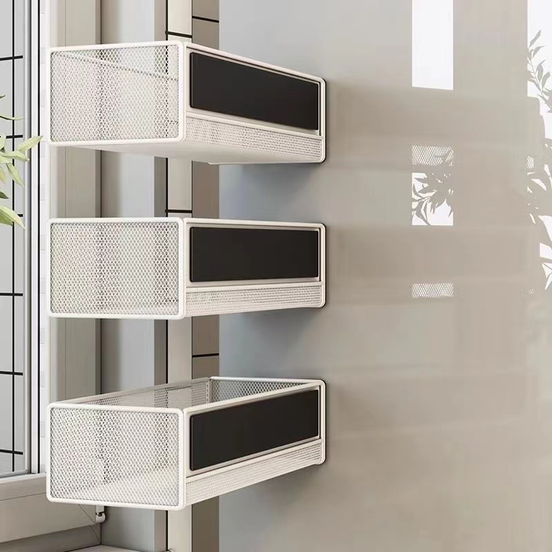 【Sweet Home】Magnet Magnetic Storage Rack Magnetic Storage Basket New ...