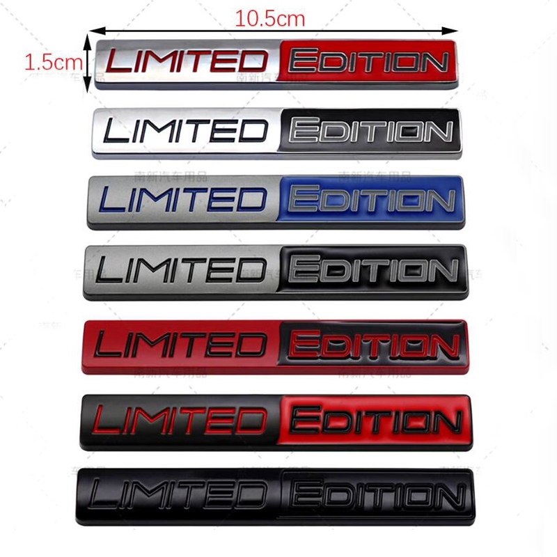 1 x New Model Metal Car Auto Side Rear Decorative Emblem Badge Sticker ...