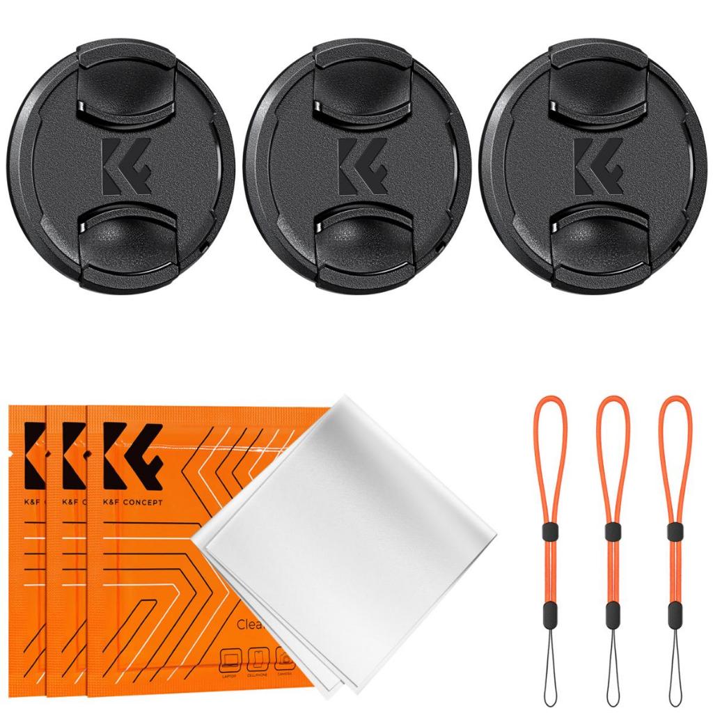 10-Pack Universal Camera Lens Cap Keepers - Fits Canon, Nikon, Sony, Pentax, Fuji, Sigma 7 thumbnail image