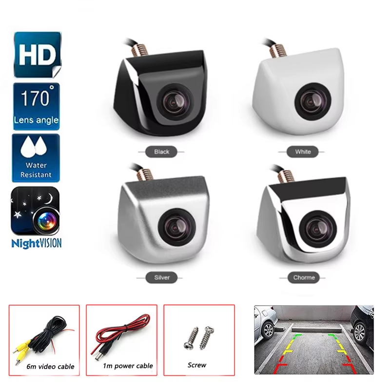 Car Reversing Rear View Screw External CCD High-definition 170° Wide ...