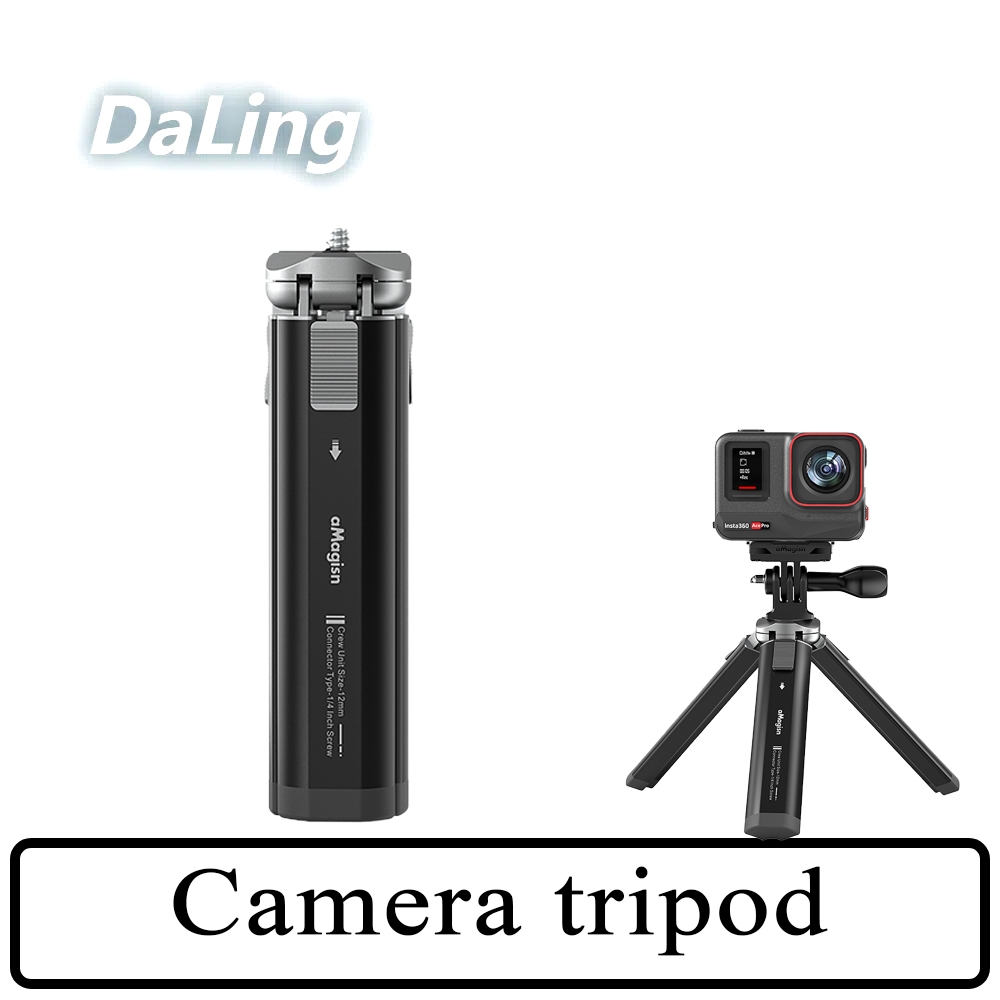 Camera Tripod For Insta360 GO 3S/Ace Pro Metal Tabletop Tripod Action