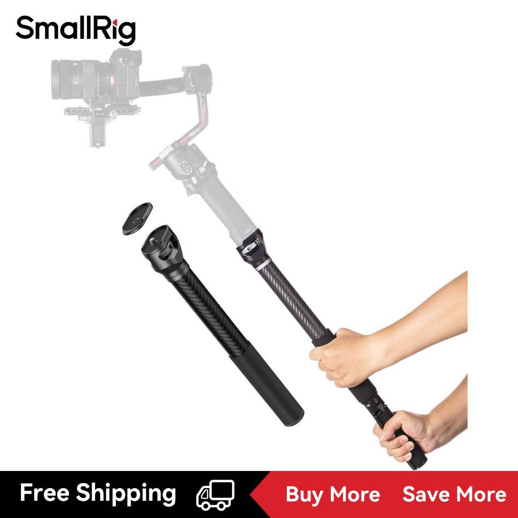 Brazo Fibra Carbono Poste De Extensión De Cardán SmallRig - Brazo De Fibra  De Carbono 37 Cm Para DJI RS 3, RS 4, RS 2, Con Refuerzo Antideflexión  Poste 37cm RS4 RS3