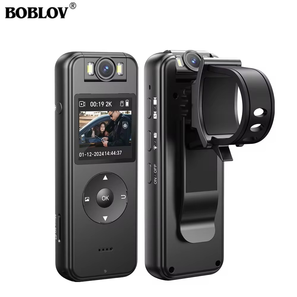 BOBLOV A27 2K Body Worn Camera 128GB WiFi Mini Camera Video Shooting ...