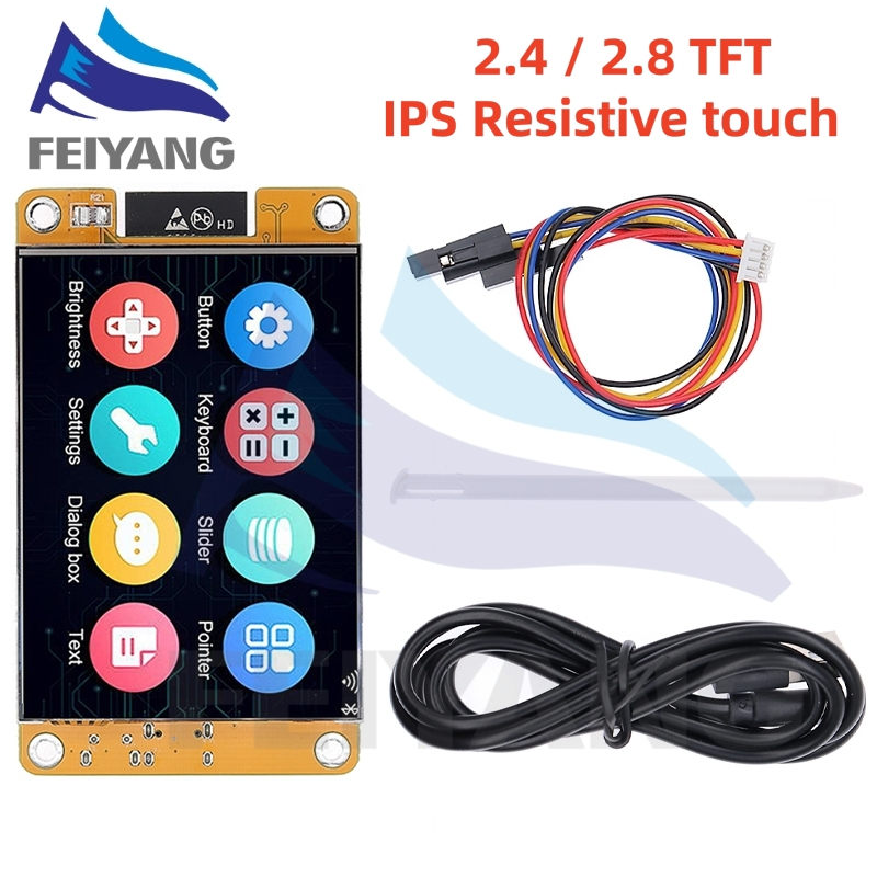 2.4 inch 2.8 inch ESP32 Arduino LVGL WIFI&Bluetooth Development Board 2 ...