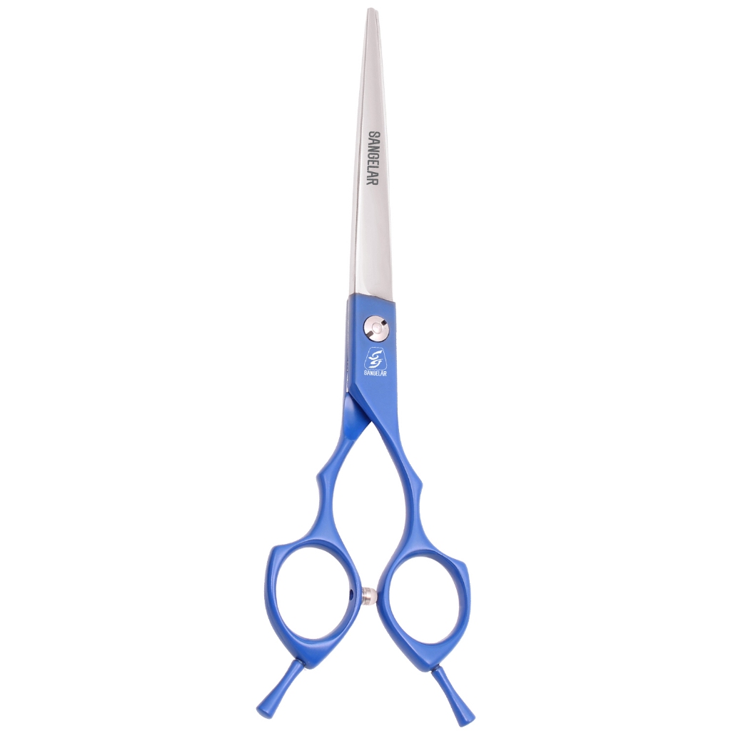 Photo inspiration: Pet Face Grooming Scissors For Beginners Reference: Sangelar 6 5 Inch Pet Grooming Straight Scissors Essential Tool