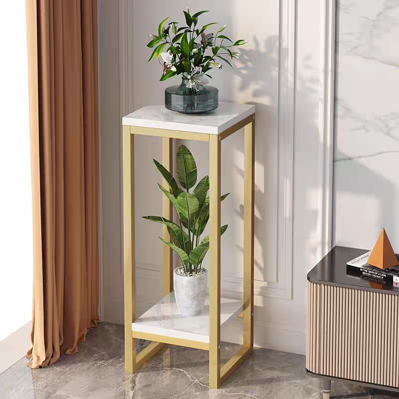 Plant Stand 2 Tier Flower Shelf Planter Rack Storage Organizer Display ...