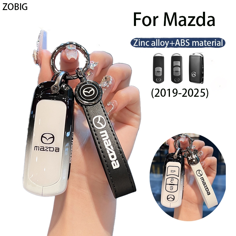 ZOBIG NEW Gradient Key Fob Cover for Mazda Car Key Case Shell with ...