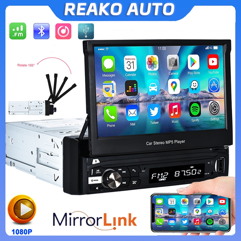 Automobile MP5 HD TFT Screen Automatic Retractable Touch Screen Car ...