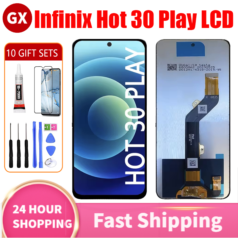 Original LCD For Infinix Hot 30 / 30i / 30 Play LCD Display Touch ...