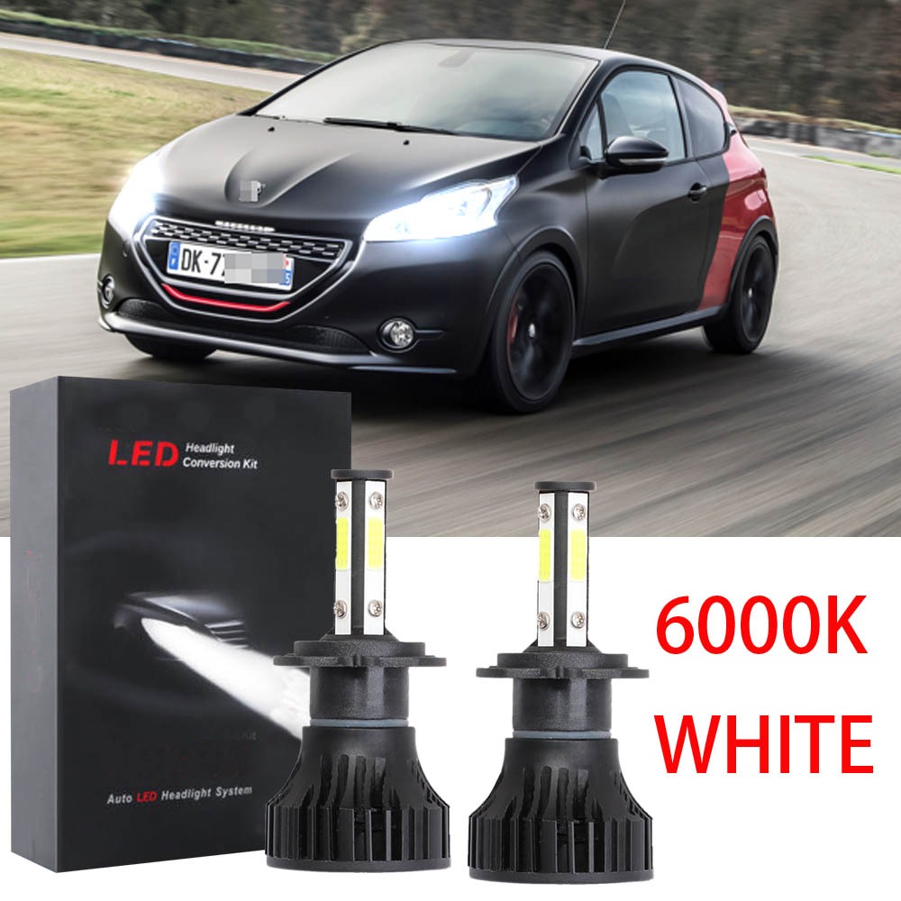 FOR Peugeot 208, year 2013 - 2019 (100% Head Lamp) - Front LED ...