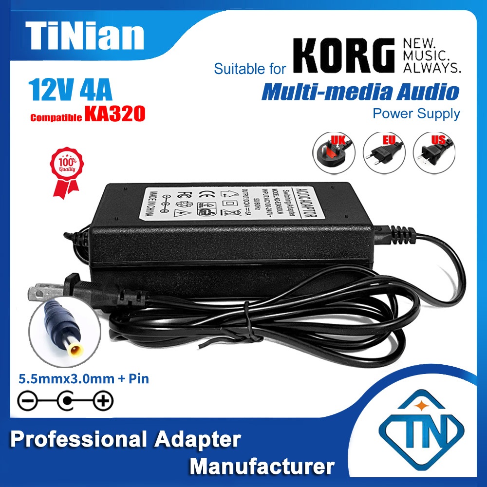 UpBright 12V AC Adapter For Korg M50 73-Key Music Workstation M50-73 Power Supply