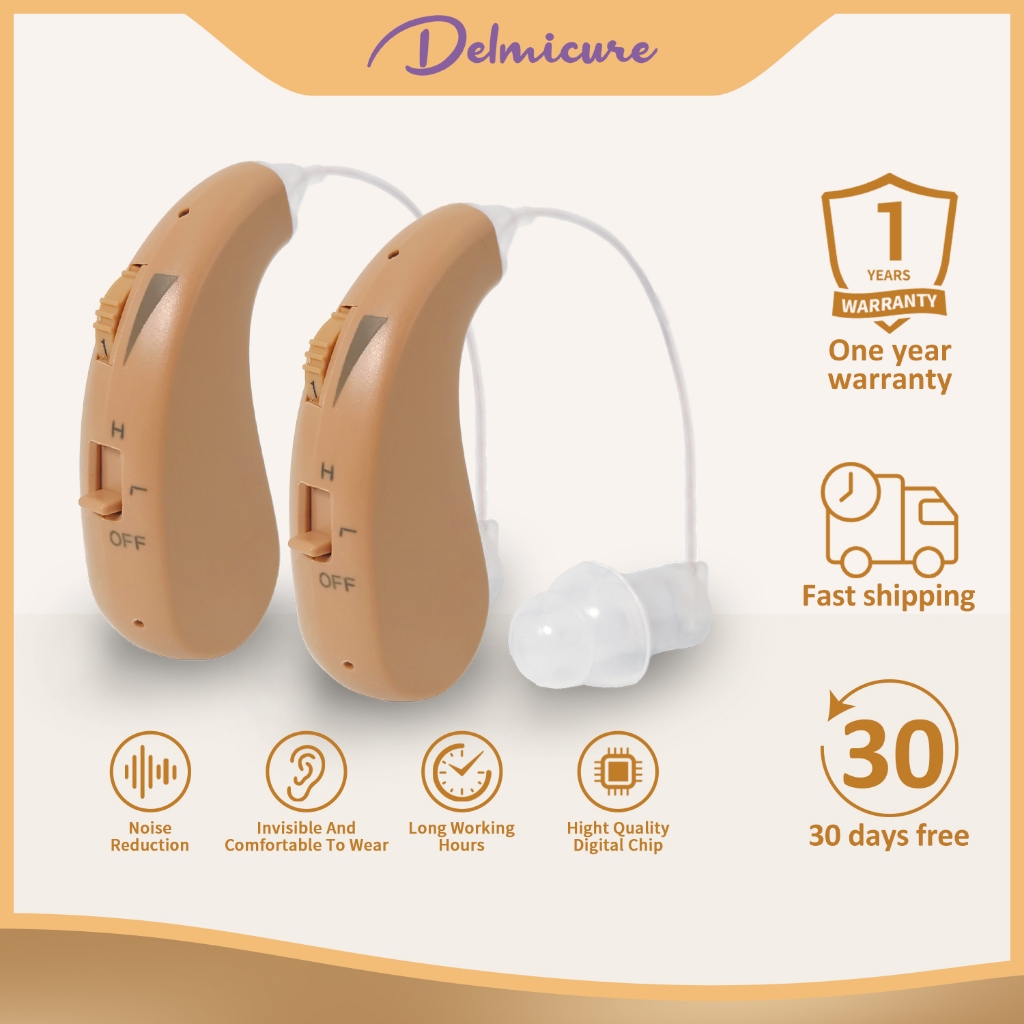 Genuine Delmicure Hearing Aids Clear Sound Hearing Amplification ...