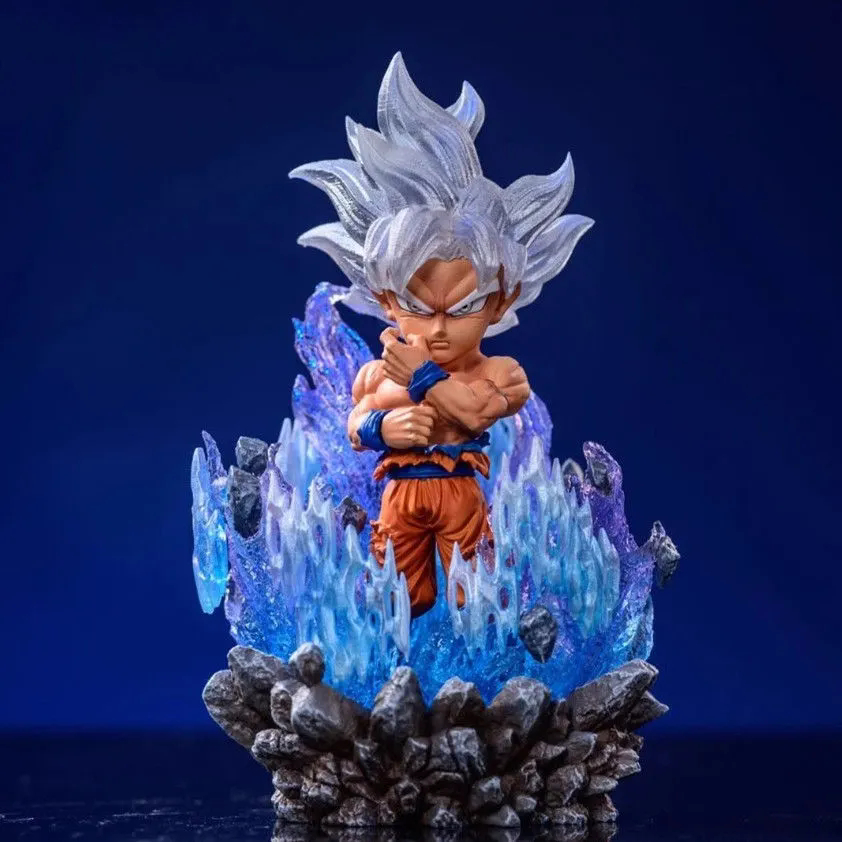 Dragon Ball White Hair Free Goku Can Luminous Vegeta Broly gk Micro ...