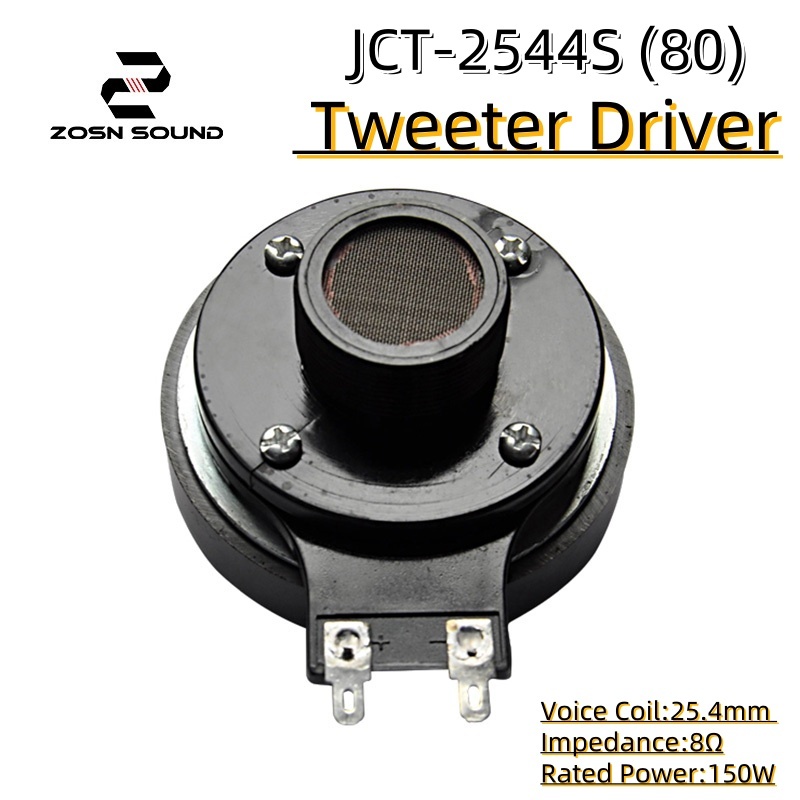 ZS JCT-2544S (80) Professional Heavy Titanium Tweeter Driver Unit(Ready ...