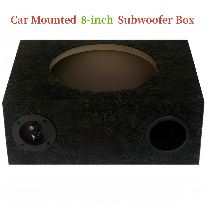 DIY Subwoofer Speaker Box Body, 8-inch Car/Home Subwoofer Empty Box ...