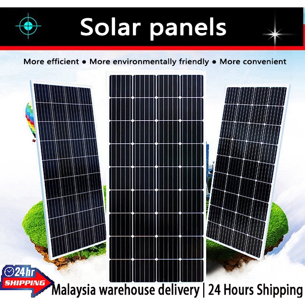 Grade A 185W/300W/410W Solar Panel Full Power Monocrystalline Silicon ...