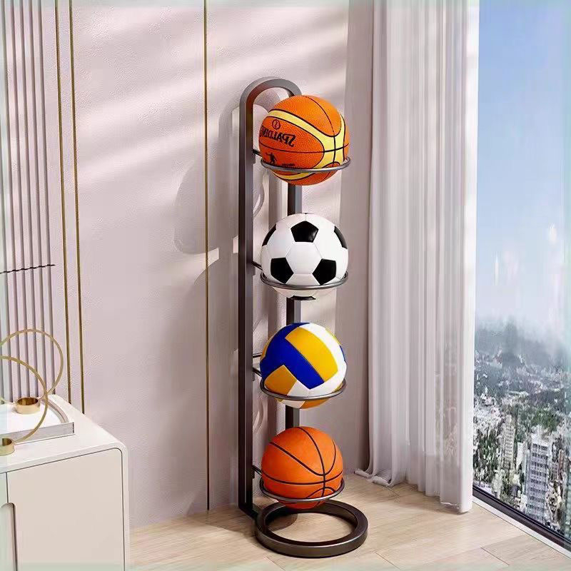 Ball Storage Rack Household Basketball Children's Indoor Sports ...