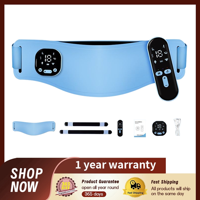(1 year warranty) EMS Waist & Abdominal Massager, Multi-functional Home ...