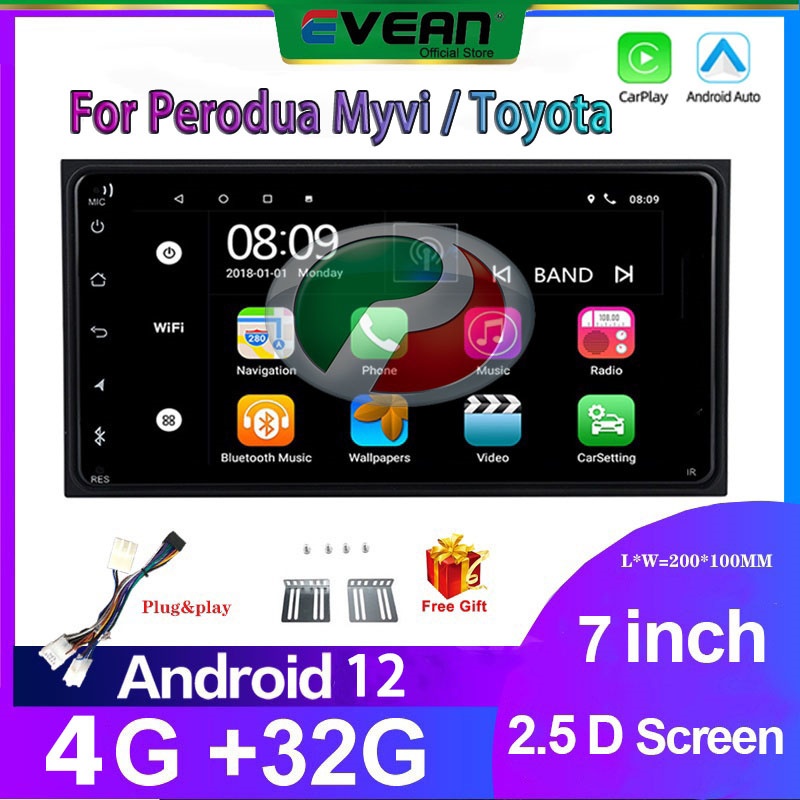 Car Android Multimedia player 4G+32G Double 2 Din Car Radio Stereo For ...