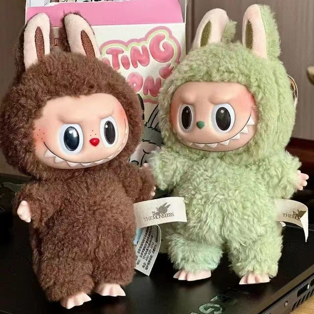 Cute Labubu The Monsters Blind Box V1 V2 Toy Figure Model Bag Keychain ...