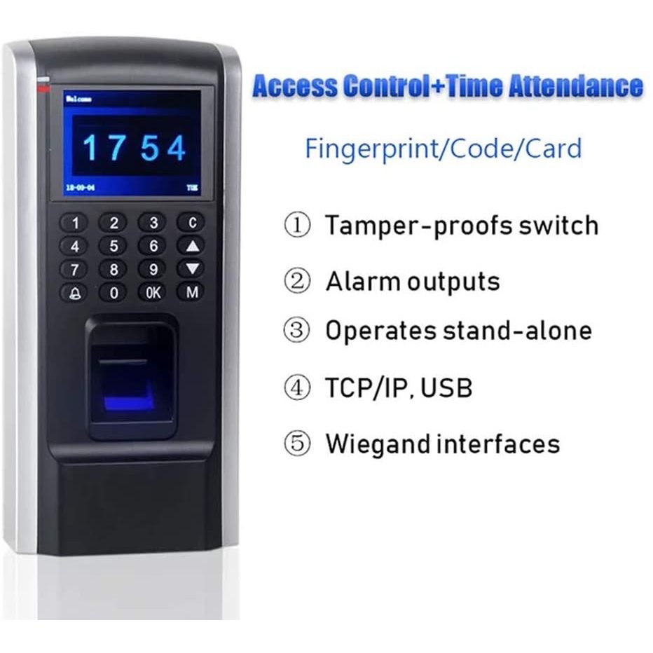 Factory price Fingerprint Biometric Networking TCP IP Access Control ...