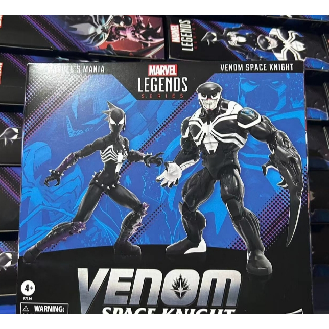 Hasbro Marvel Legends Venom Space Knight & Marvel's Mania