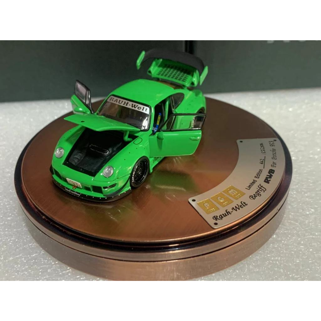 Ready Stock - pgm 993 RWB Porsche Car Model Green Frog Deluxe Edition ...