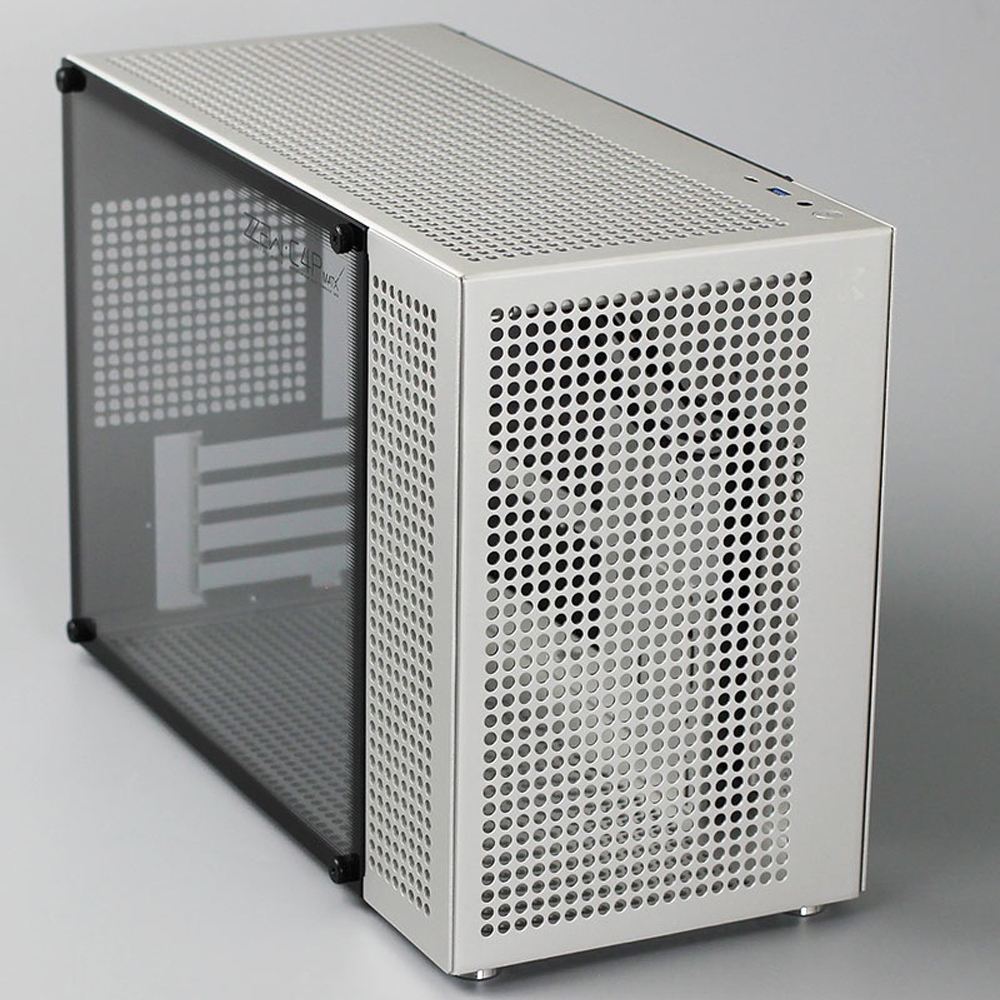 (New Version)ZZAW C4P Micro ATX/ITX Aluminum Computer Case ATX PSU 360 ...