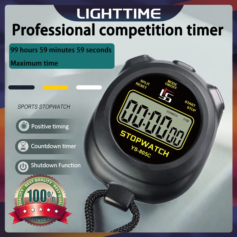 Professional Digital Timer Outdoor Sports Handheld Timer Waterproof ...