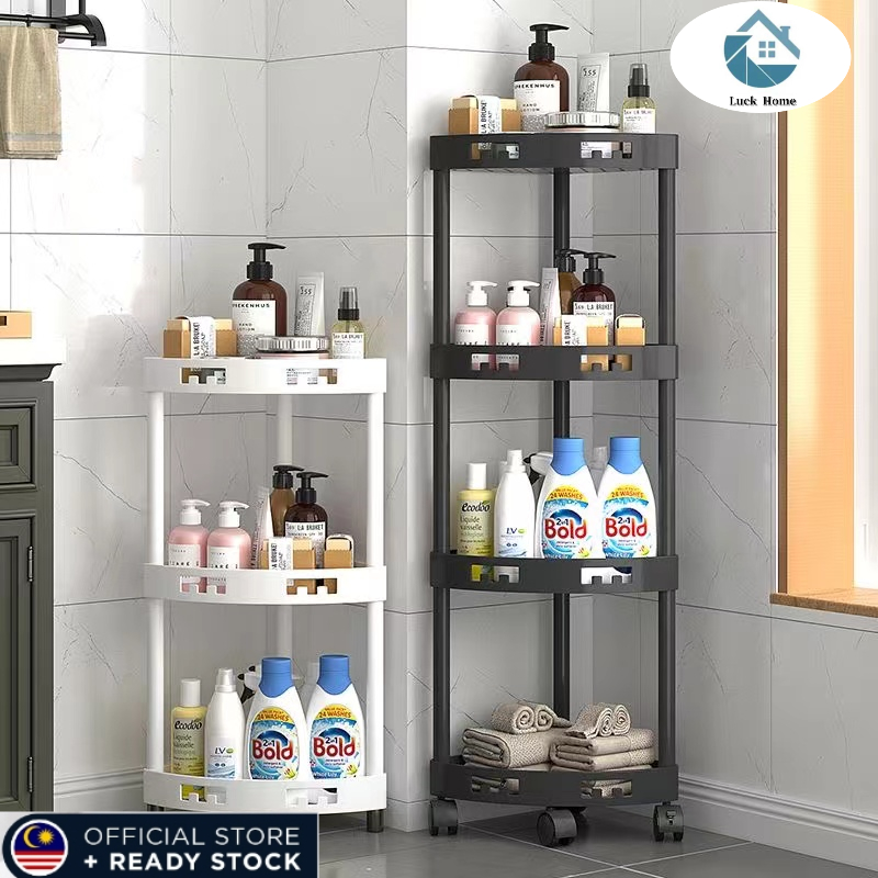 【Fast delivery】Tri-Corner Rack Bathroom Corner Triangular Corner Rack ...