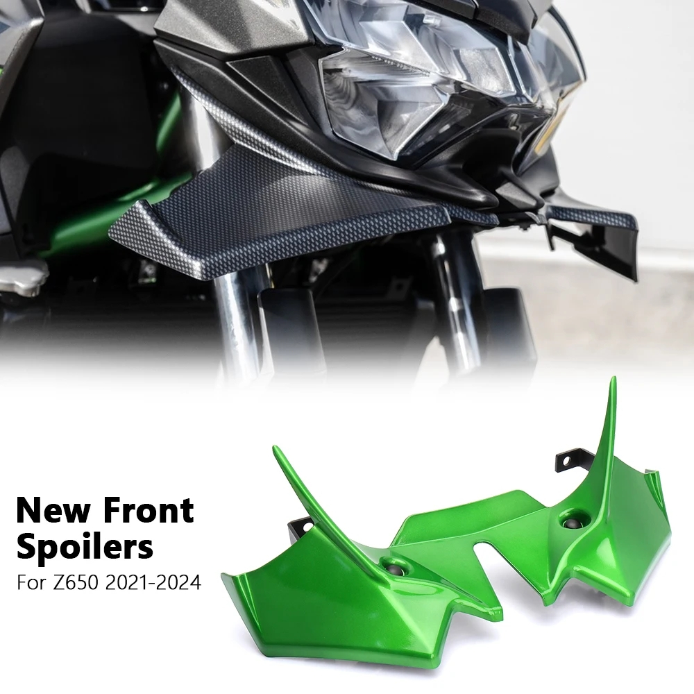 Motorcycle Frontal Downforce Spoilers Winglet Aerodynamic Wing Front ...