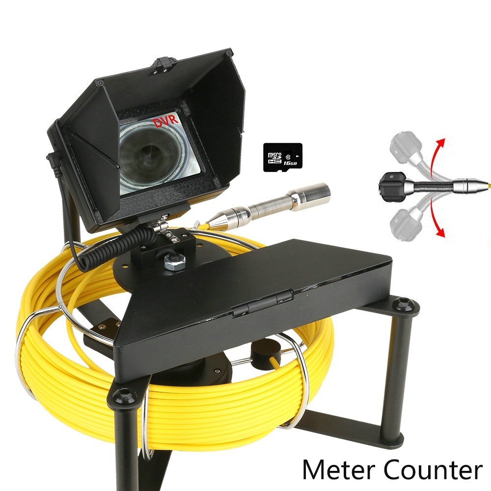 Professional Drain Pipe Sewer Pipeline Inspection Camera 4.3