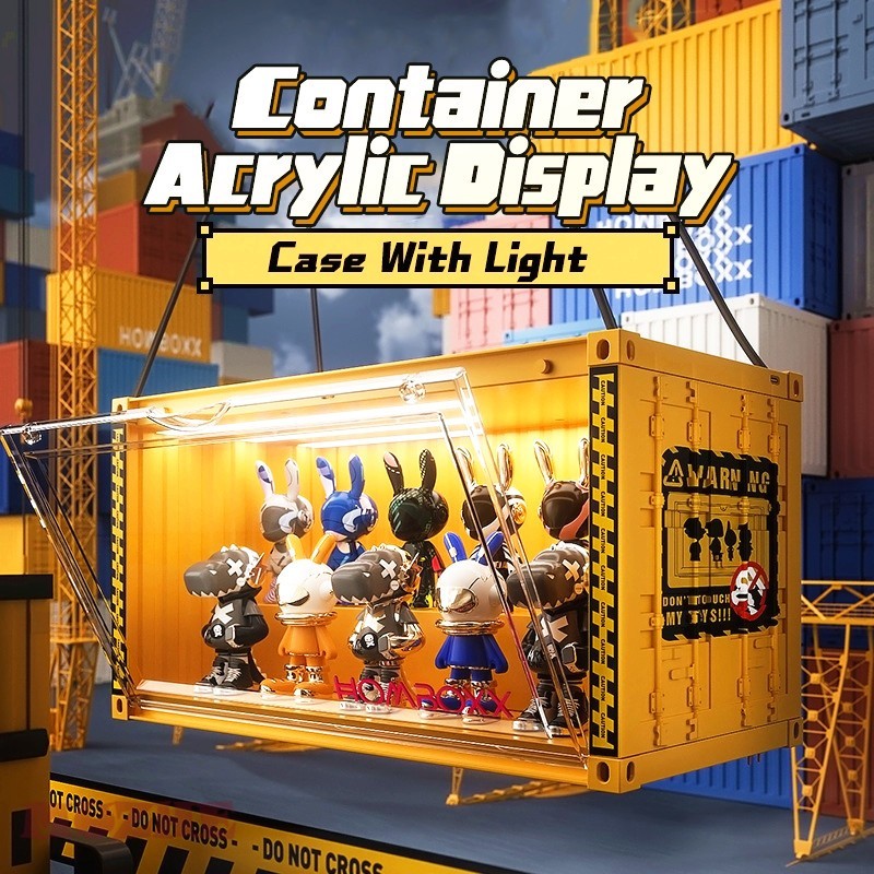 Magnetic Container Design Acrylic Display Case Pop Mart Popmart Storage ...