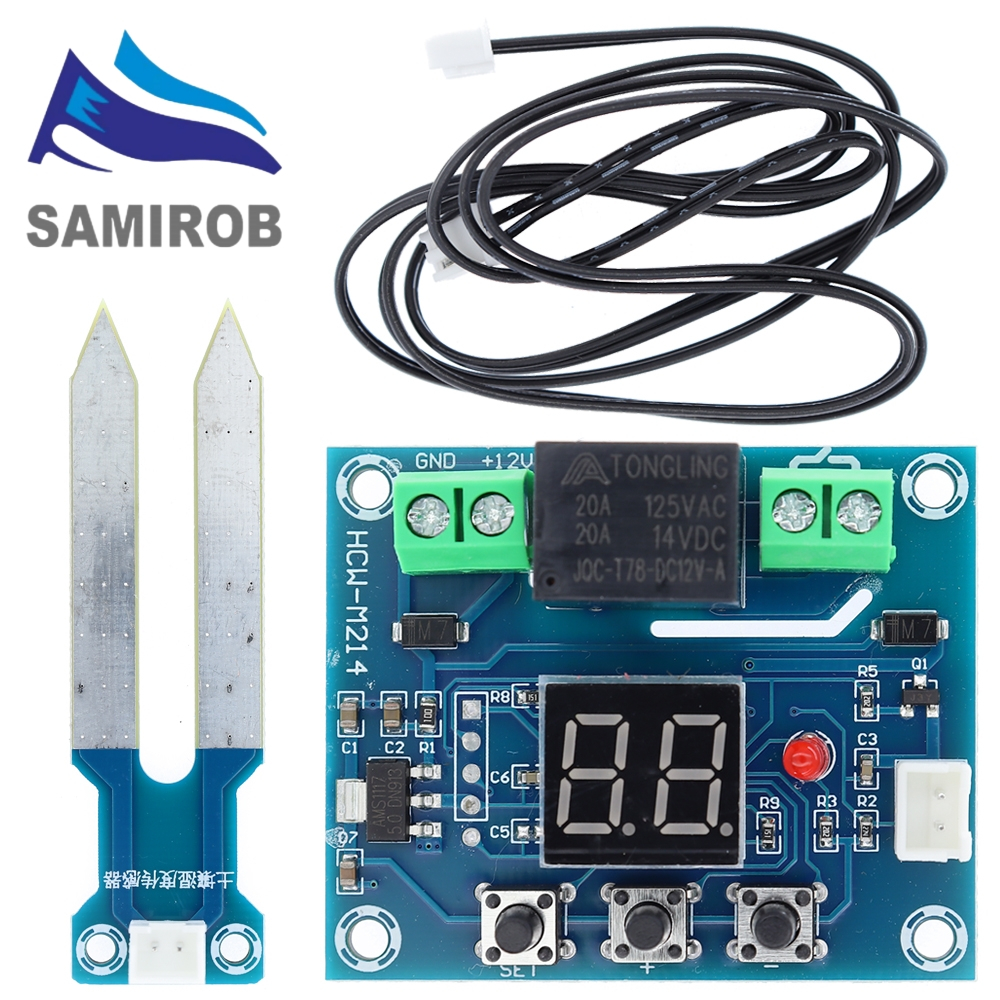 XH-M214 Humidity Controller Soil Sensor Module 20-99%RH Automatic ...