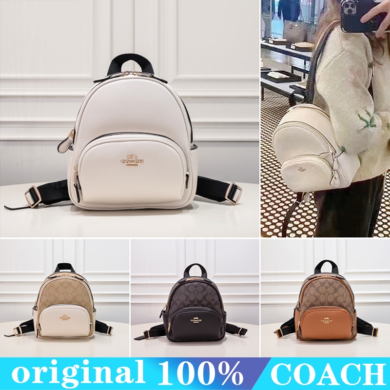 Coach women s new shoulder bag mini backpack fashion sling bag 8603 8604