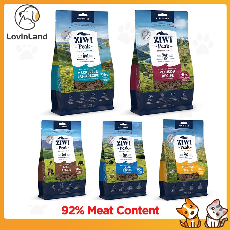 ZIWI Peak Pet Cats Air Dried Food Kitten and Adult Cat Gain Free