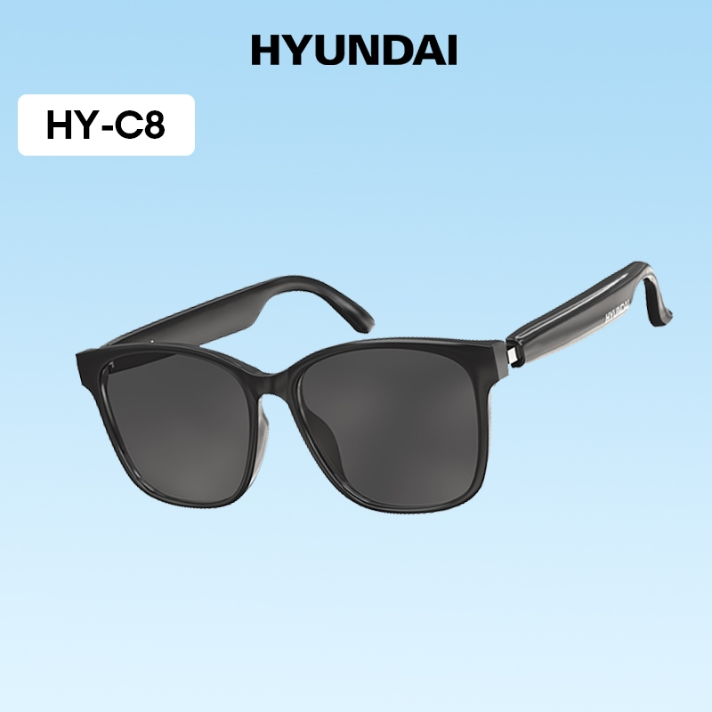 Hyundai HY-C8 Bluetooth Earphone Glasses Translation Sport Music Touch ...