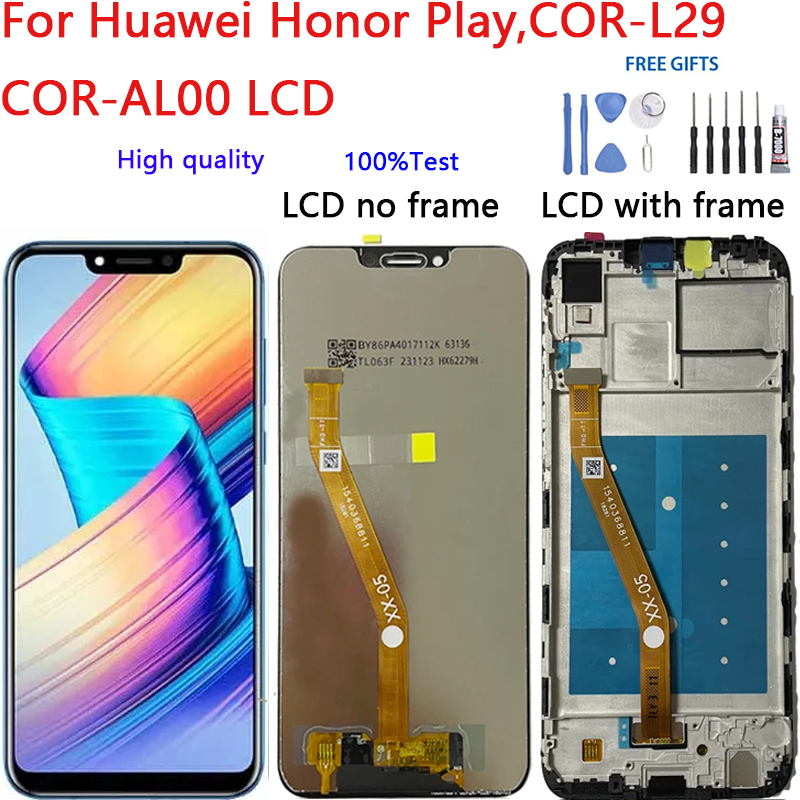 High quality LCD For Huawei Honor Play,COR-L29 COR-AL00 LCD Display ...