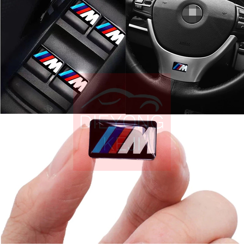 [Ready Stock] BMW Msport Logo 3D Car Styling Epoxy Resin Emblem Badge ...
