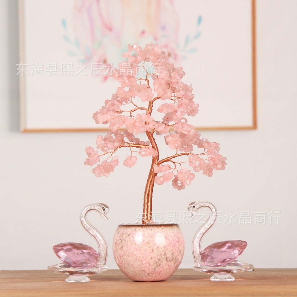 Natural material crystal money tree wholesale factory good quality