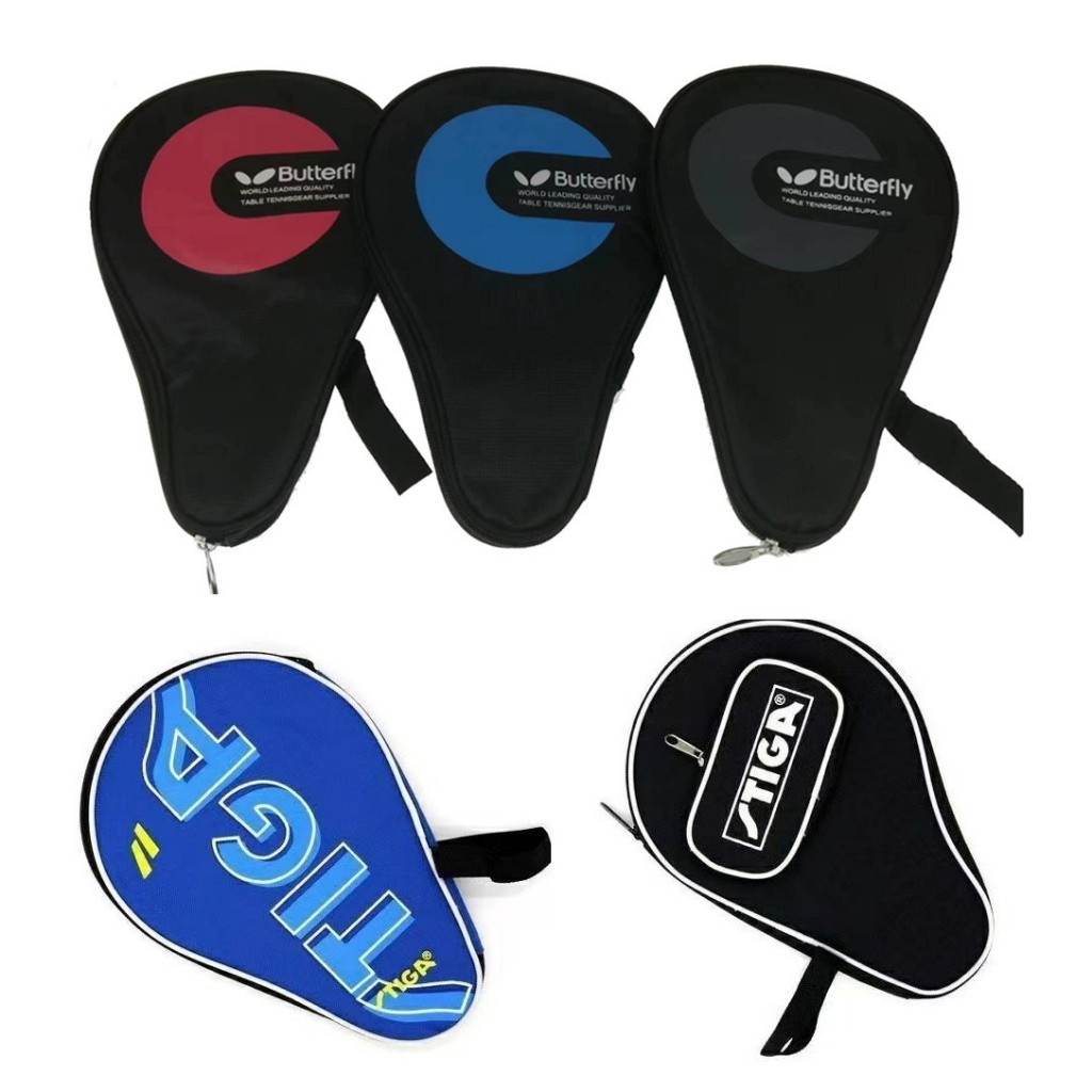Gourd shaped square table tennis racket bag stiga butterfly | Shopee ...