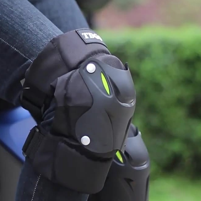 Knee Guard Elbow Protector Pads Armor Safety Gear Shield Pengawal Lutut ...