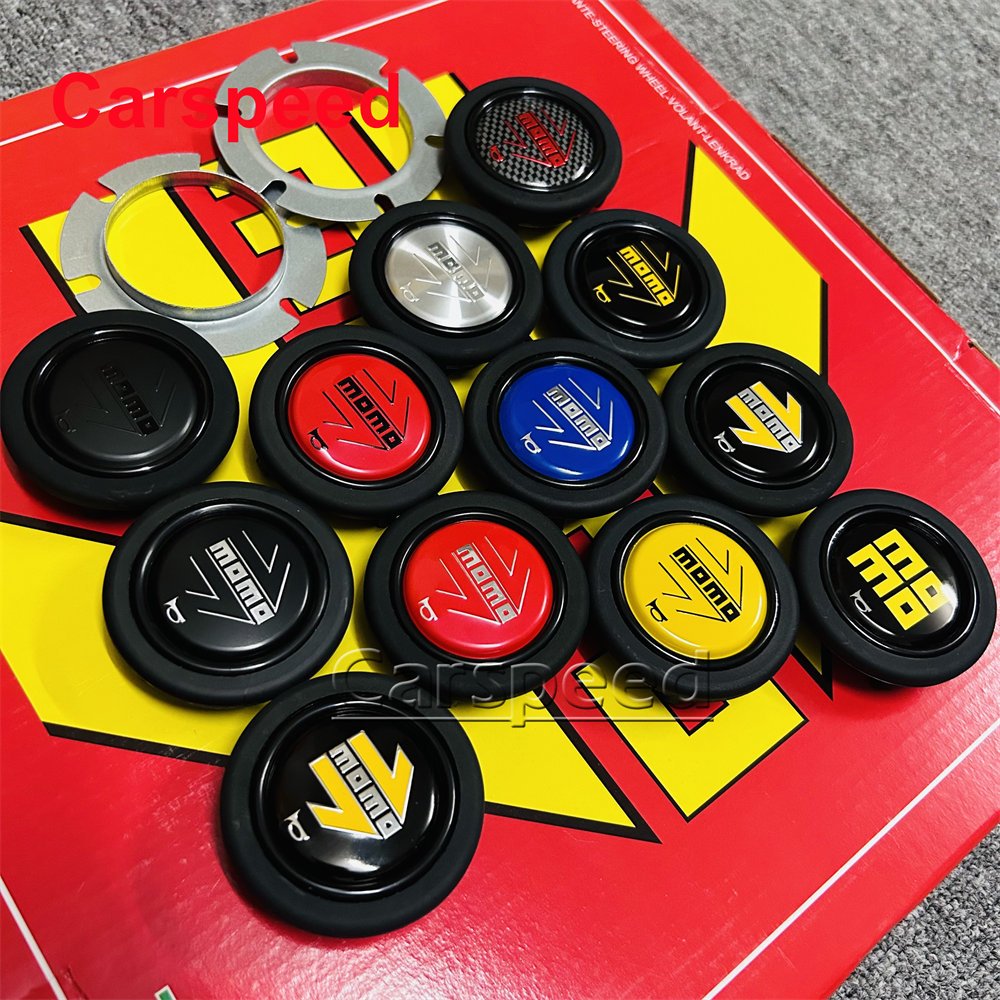Universal MOMO Racing Drift Rally Steering Wheel Horn Push Cover Button ...