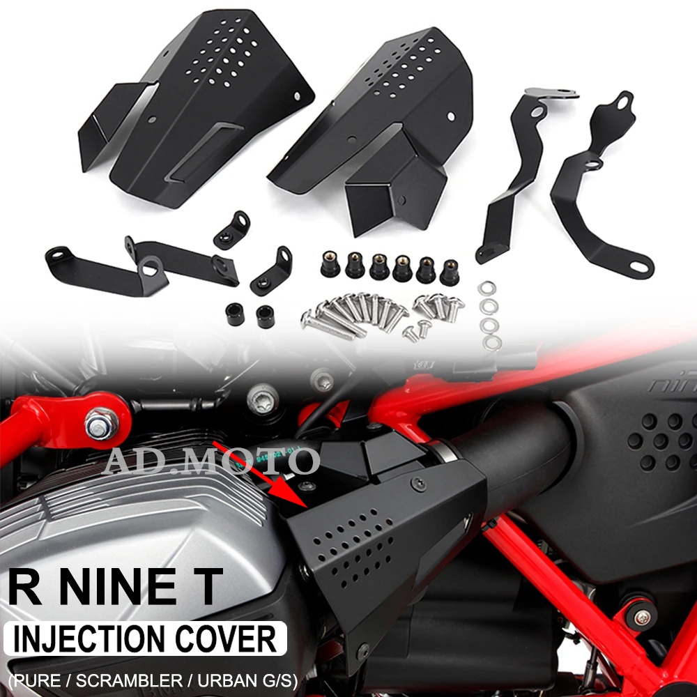 New Motorcycle R NINE T Injection Set Engine Cylinder Head Guard Cover ...