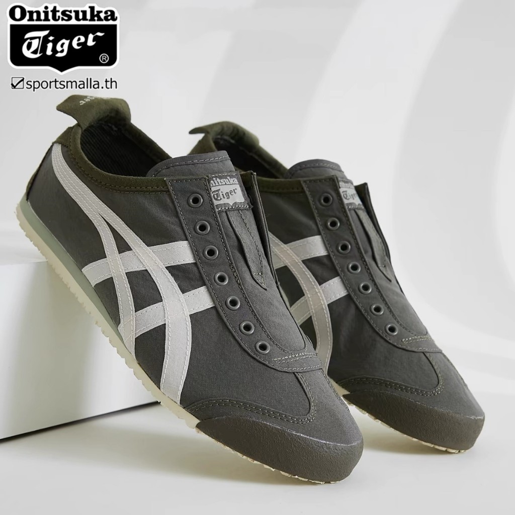 Onitsuka MEXICO 66 Kombu Slip On Men Women Shoes Running Shoes 1183B603 301 Shopee Malaysia
