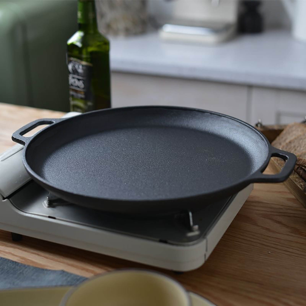 Nonstick Crepe & Tortilla Pan Flat Skillet Frying Pan with Stove Top