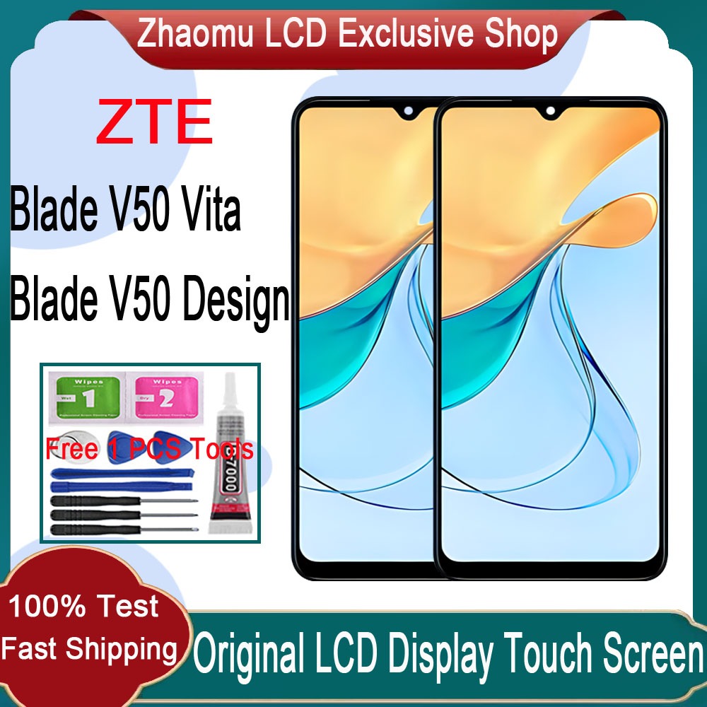 Original ZTE Blade V50 Vita V50 Design 4G LCD Display Touch Screen With ...