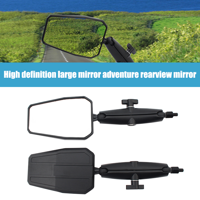 UNIVERSAL SIDE MIRROR FREE BRAKETS GENERAL OFF-ROAD MOTORCYCLE ADV ...